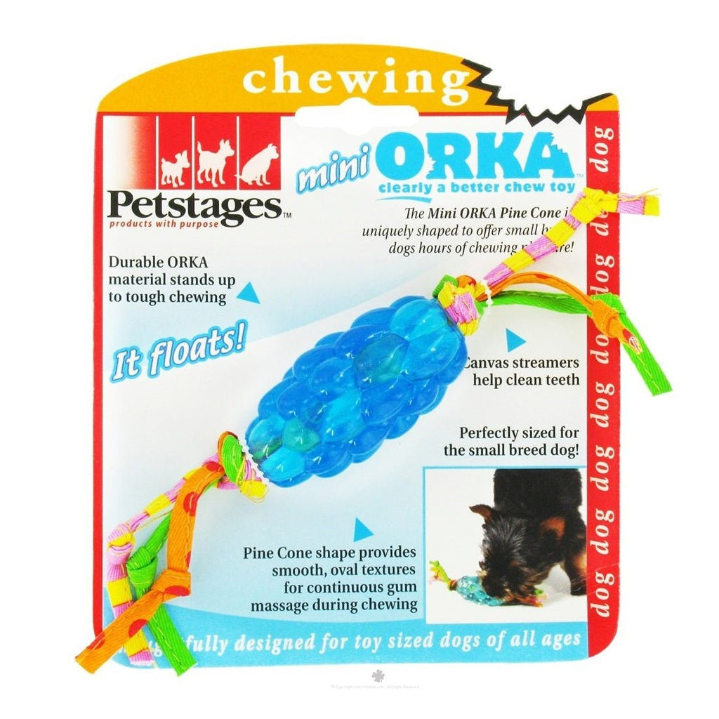 Petstages Mini Orka Pine Cone Chew