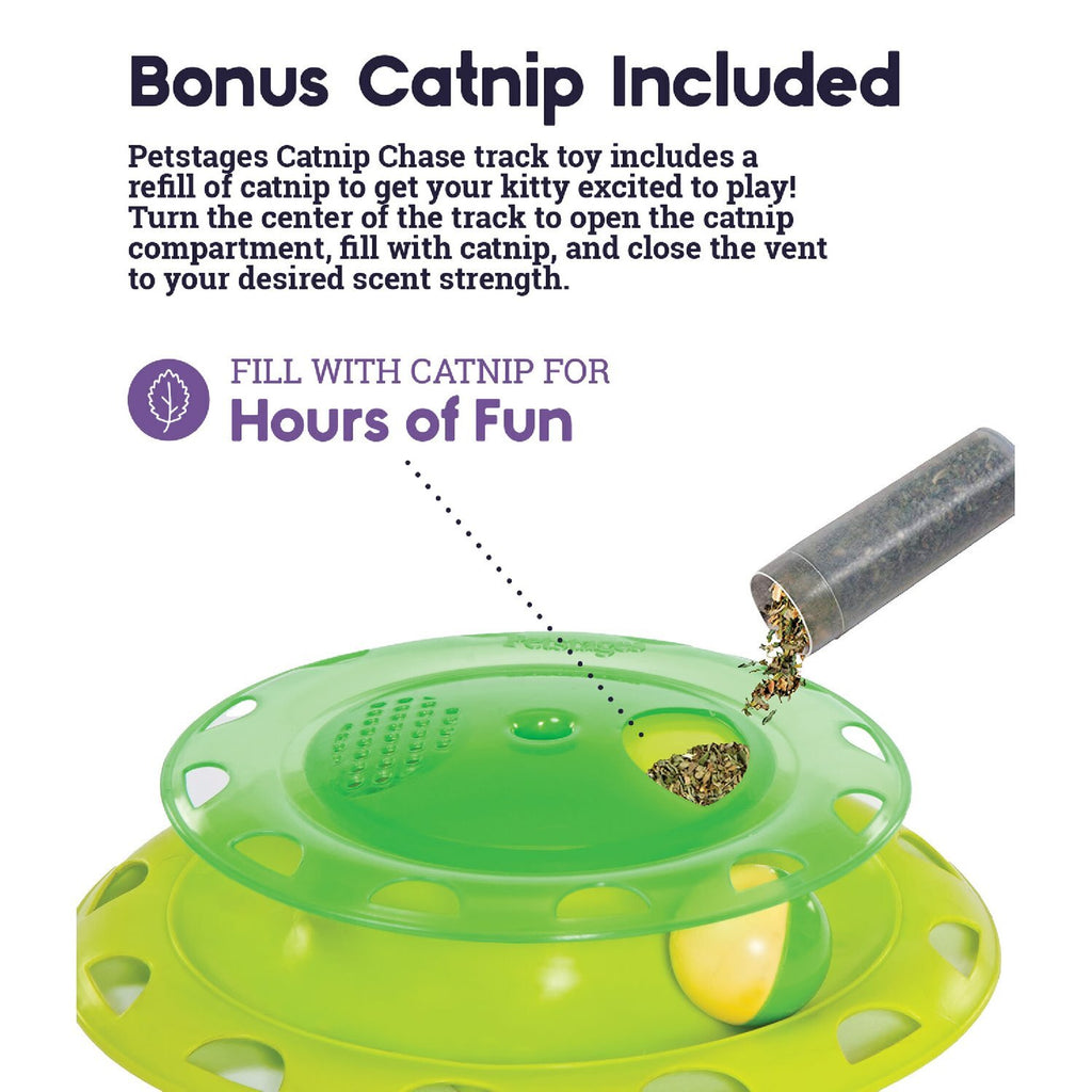Petstages Catnip Chase Track Cat Toy