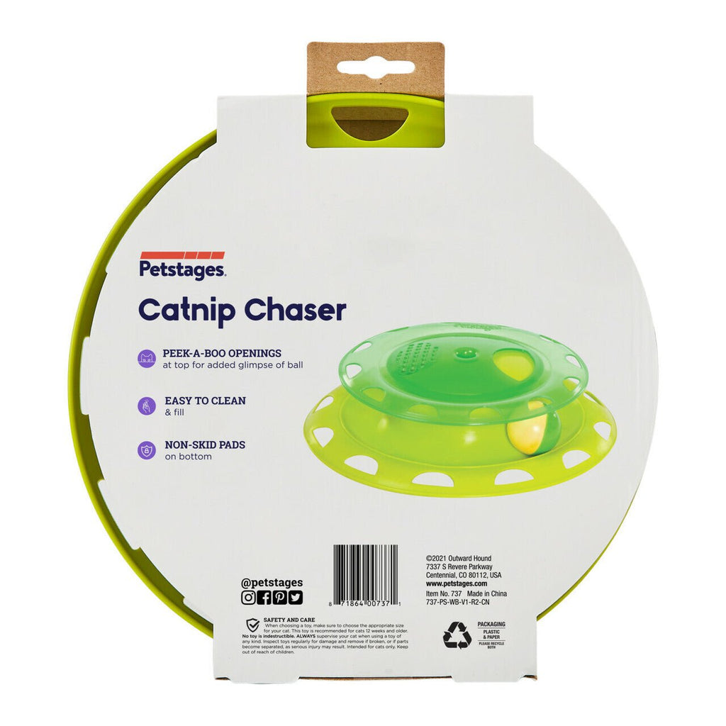 Petstages Catnip Chase Track Cat Toy
