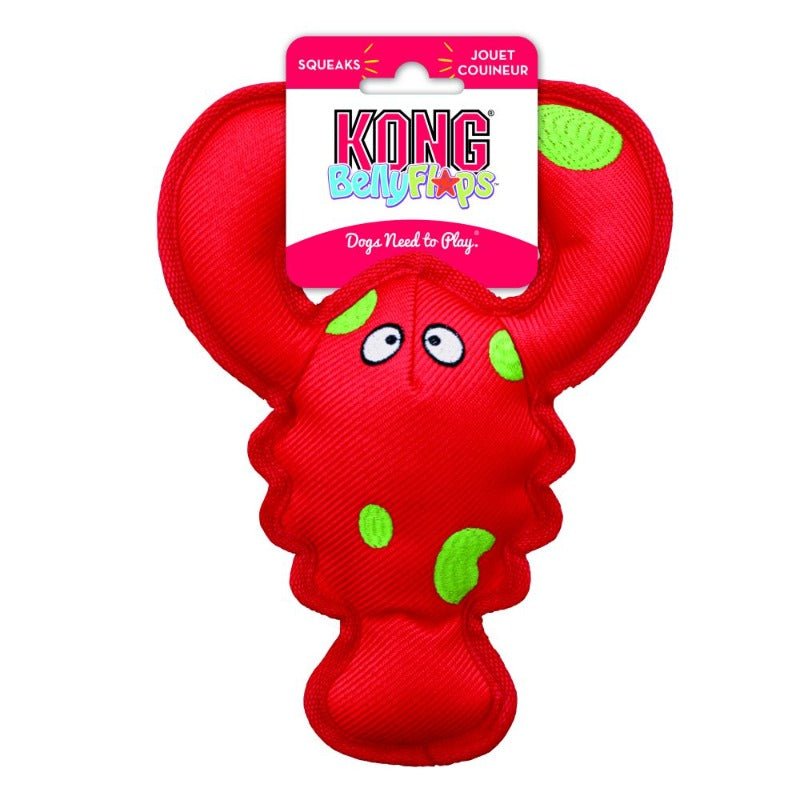 KONG Belly Flops Lobster - 3 Units
