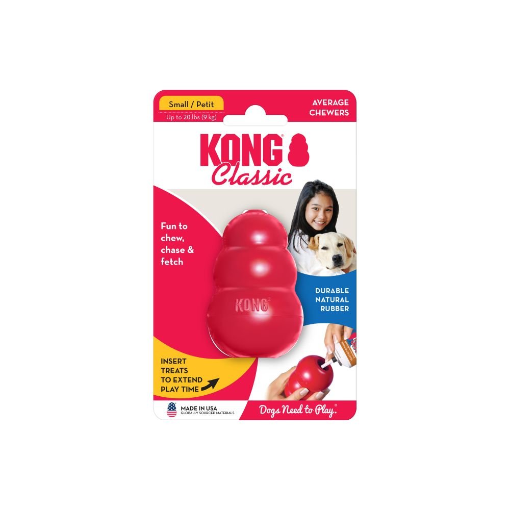 KONG Classic Red - Small - 4 Units