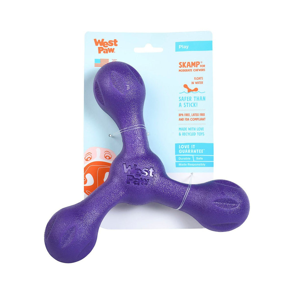 West Paw Skamp Flyer Inspired Fetch Dog Toy