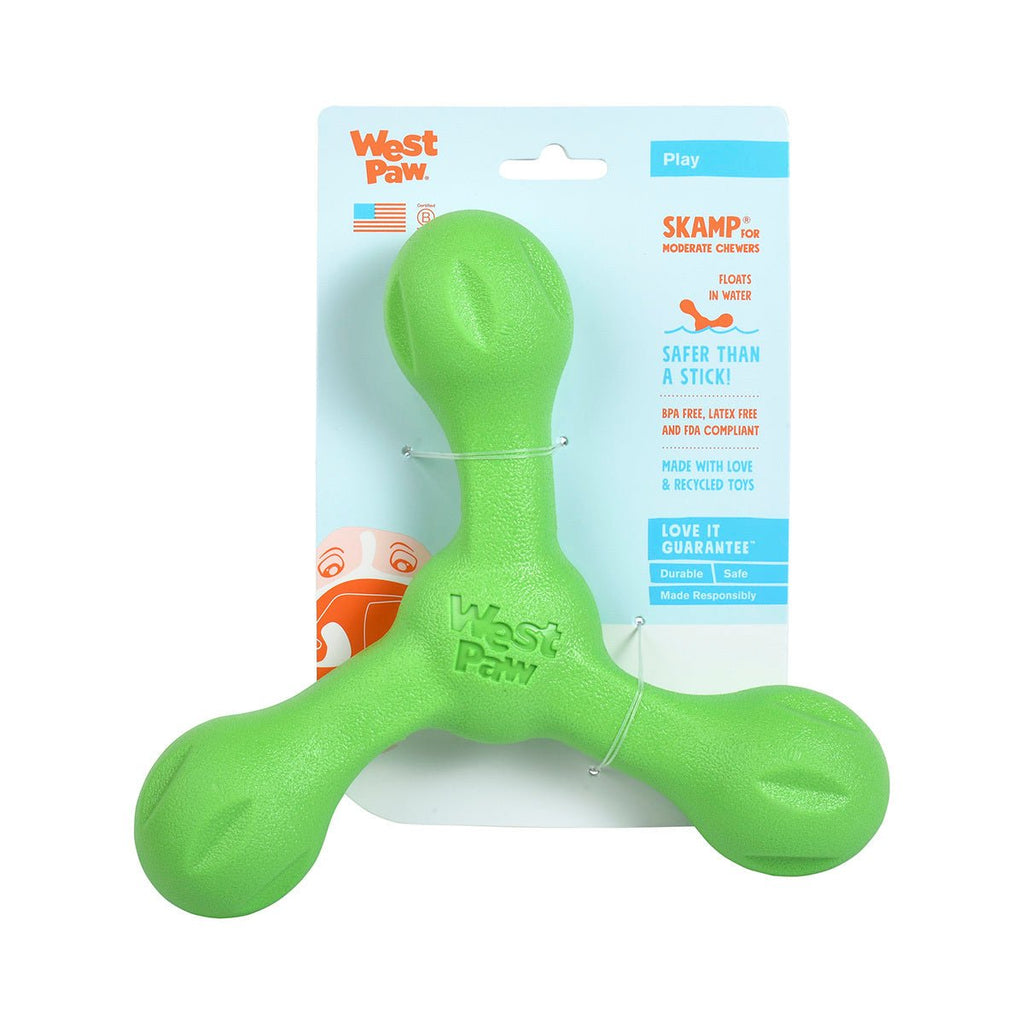 West Paw Skamp Flyer Inspired Fetch Dog Toy