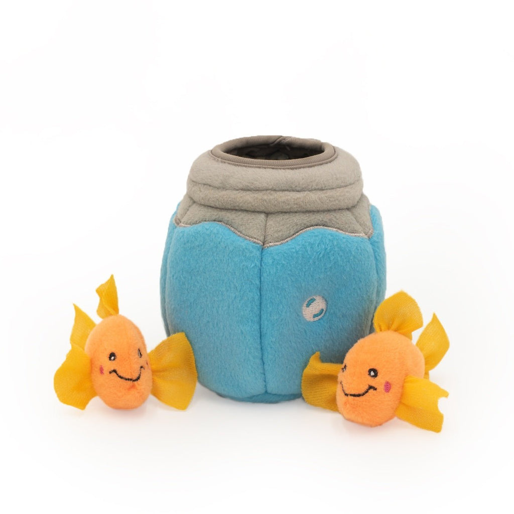 Zippy Paws ZippyClaws Burrow Cat Toy - Fish in Bowl