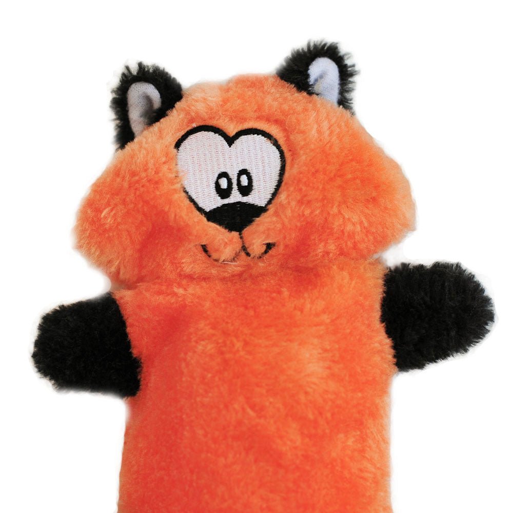 Zippy Paws Stuffing Free Squeaker Dog Toy - Zingy Fox