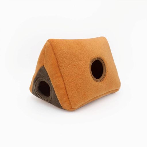 Zippy Paws Interactive Burrow Dog Toy - Camping Tent