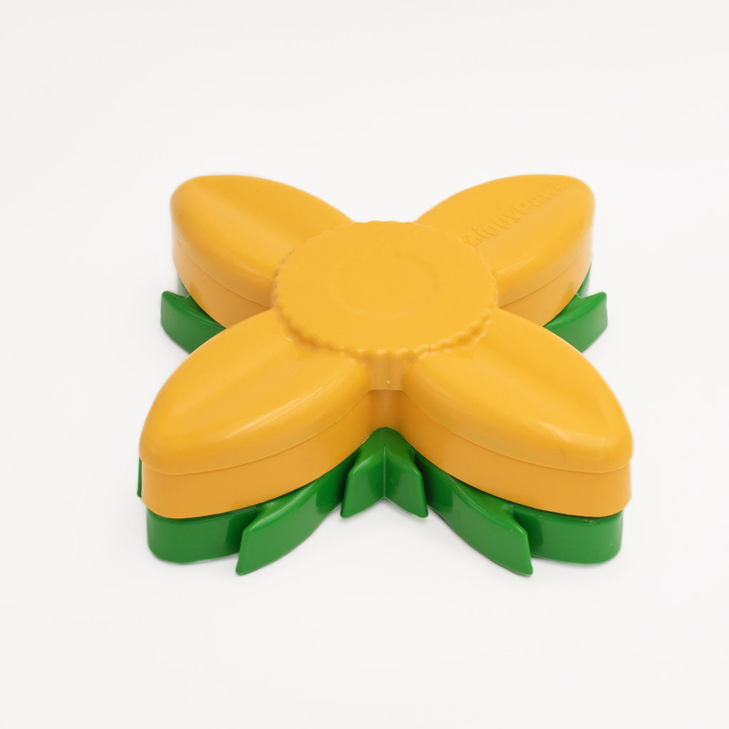 Zippy Paws SmartyPaws Puzzler Feeder Interactive Dog Toy - Sunflower
