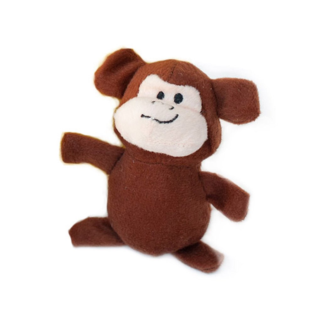Zippy Paws Interactive Burrow Dog Toy - Monkey 'n Banana