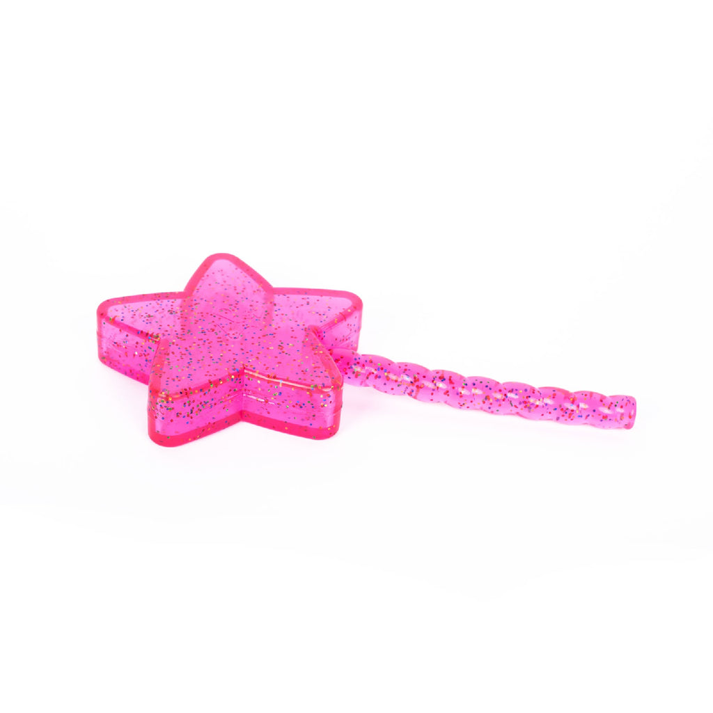 Zippy Paws ZippyTuff Squeaker Dog Toy - Star Wand - Pink