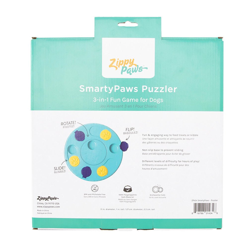 Zippy Paws Smarty Paws Puzzler Interactive Dog Toy