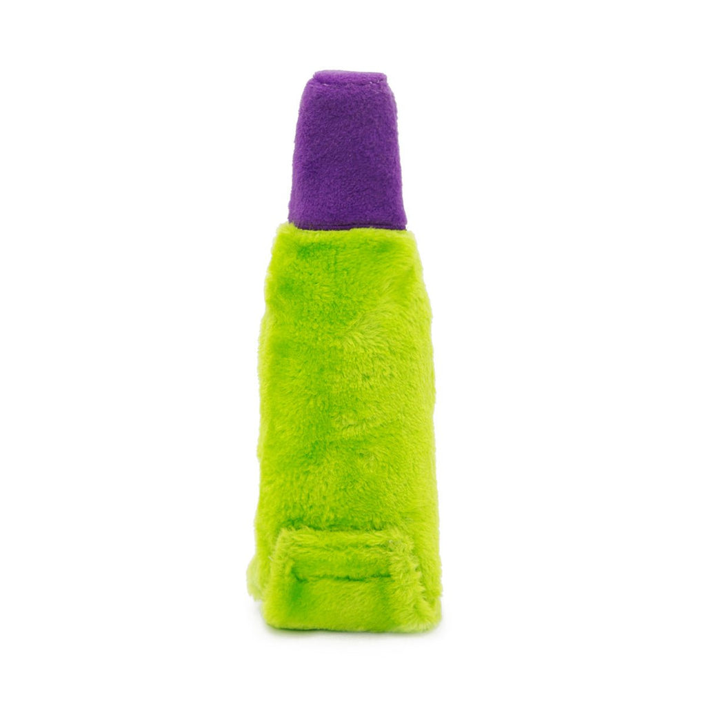 Zippy Paws Happy Hour Crusherz Squeaker Dog Toy - Frankenstein Wine