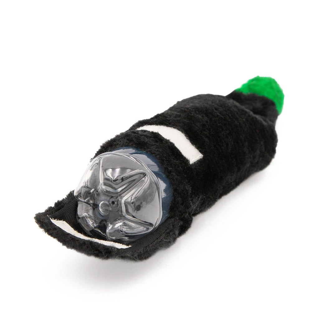 Zippy Paws Happy Hour Crusherz Squeaker Bottle Dog Toy - Black Magic Potion