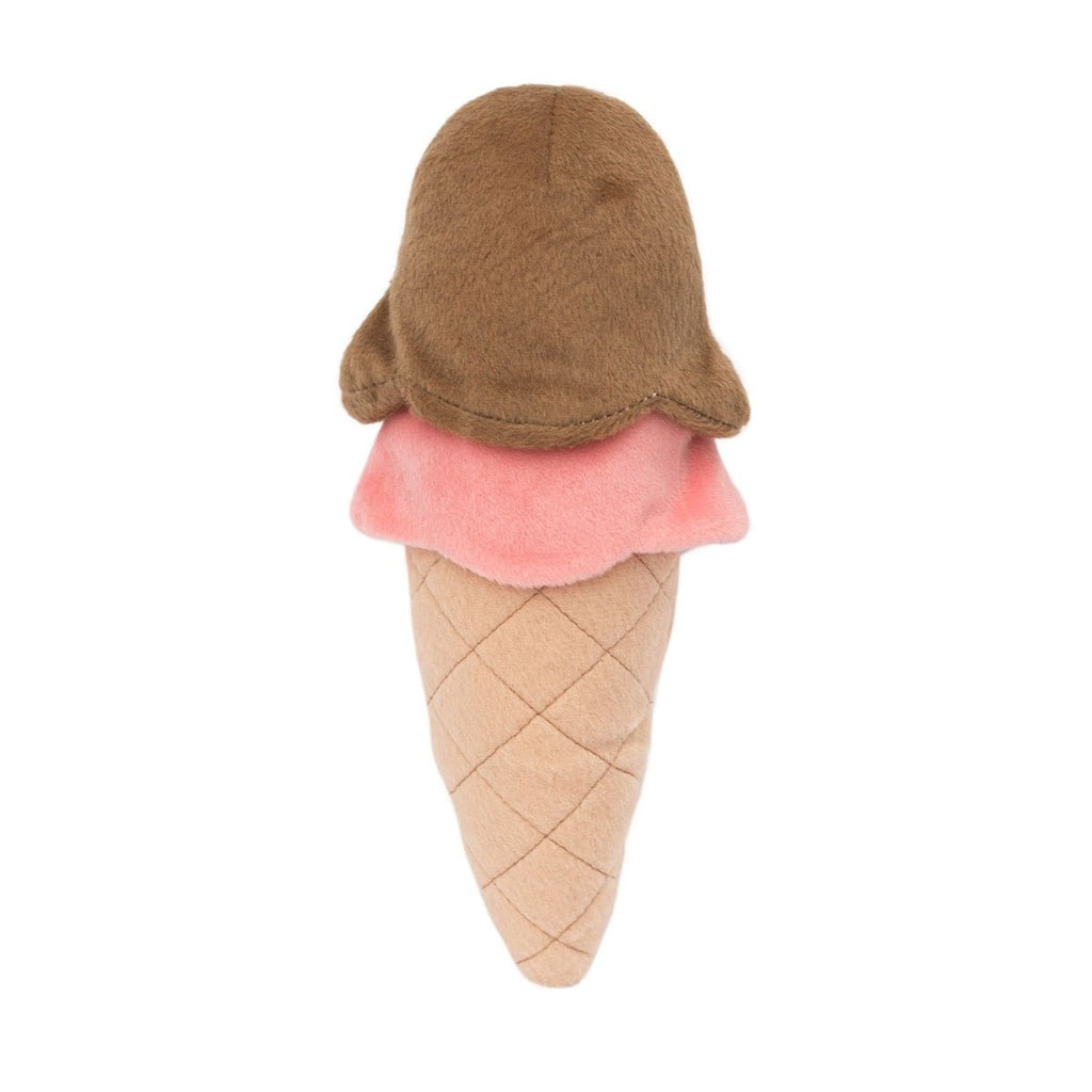 Zippy Paws NomNomz Squeaker Dog Toy - Ice Cream
