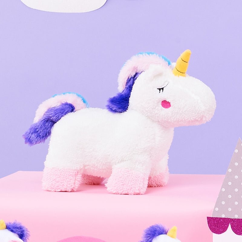 Zippy Paws Snugglerz Plush Squeaker Dog Toy - Charlotte the Unicorn