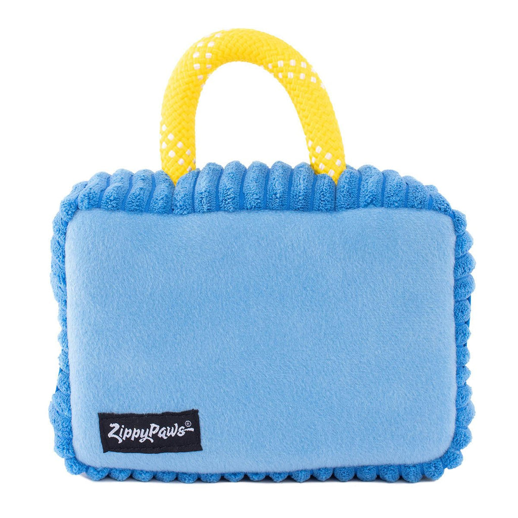Zippy Paws Burrow Interactive Dog Toy - Lunchbox with 3 Apples