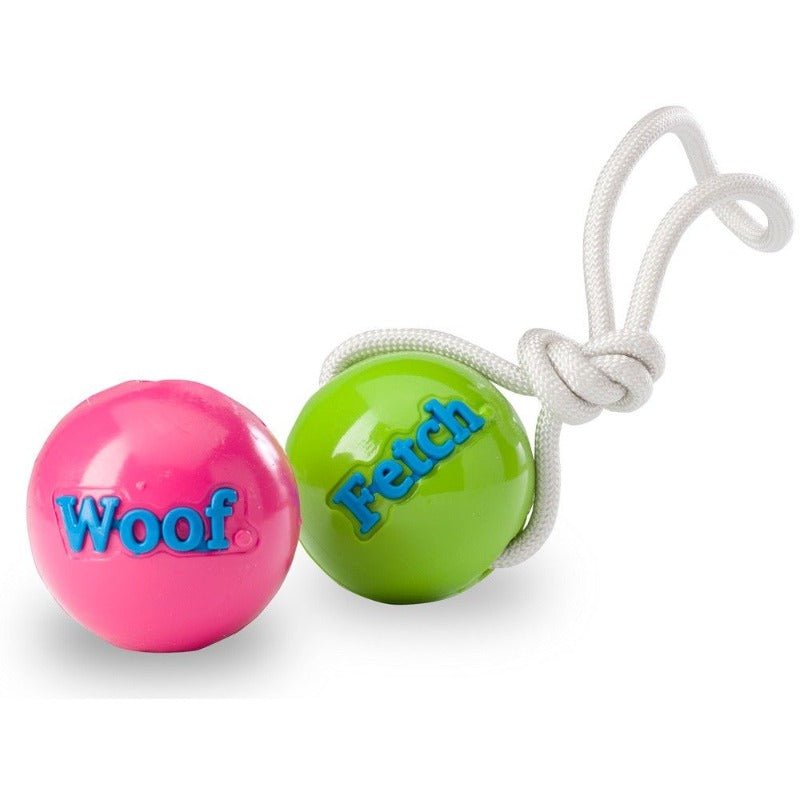 Planet Dog Orbee-Tuff Ball with Rope