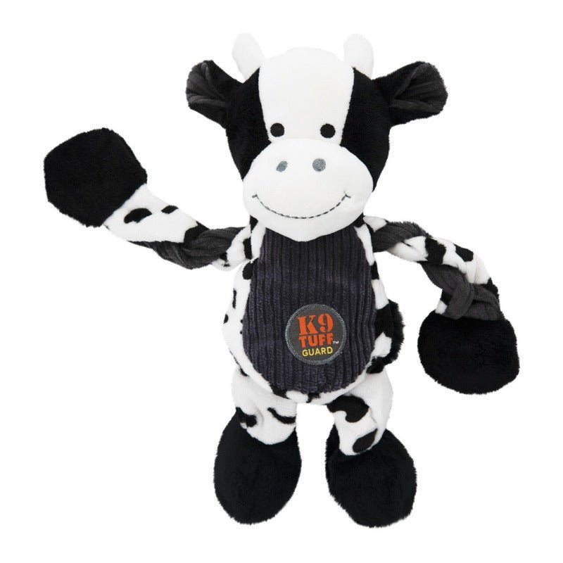 Charming Pet Pulleez Farm Cow Dog Toy