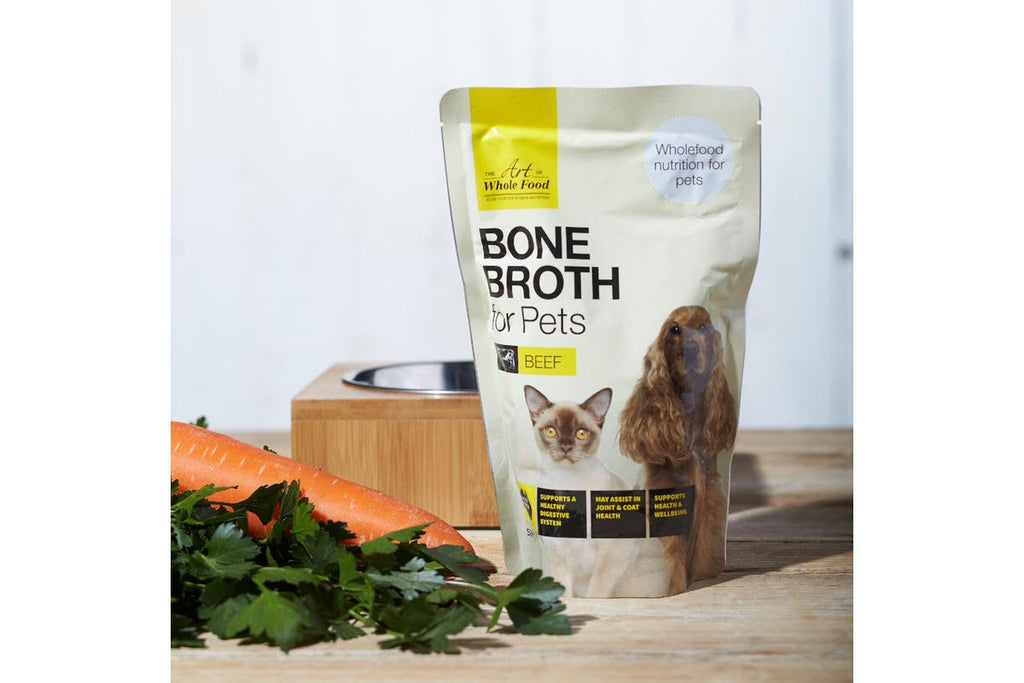 Art Of Whole Food Beef Bone Broth For Pets 500G - Carton of 8