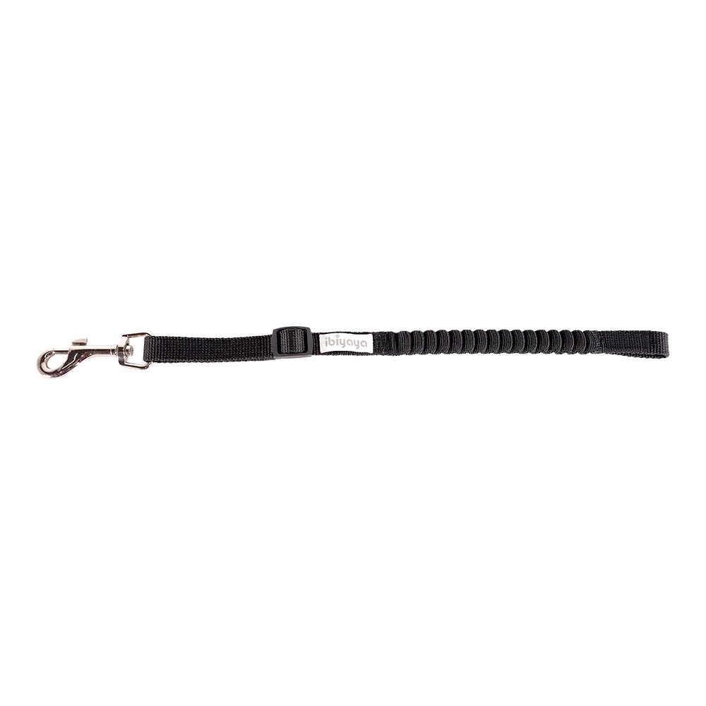 Ibiyaya No Shock Bungee Leash Extension/ Stroller Tether - Black