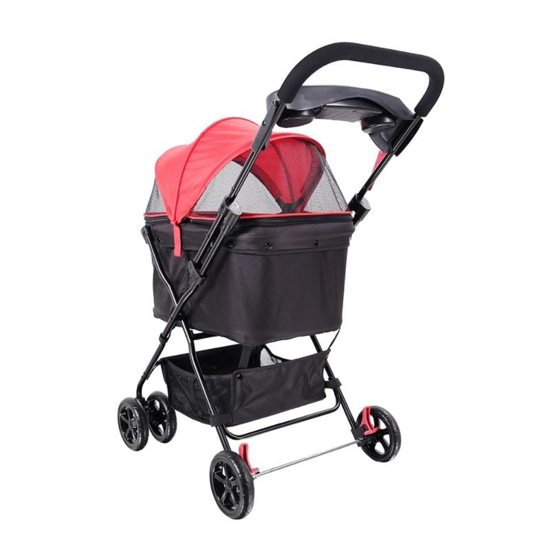 Ibiyaya Easy Strolling Pet Buggy - Rouge Red