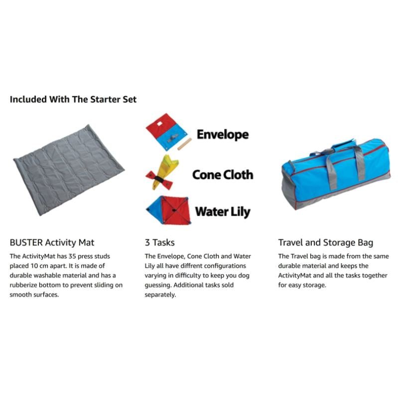 Buster Canvas Activity Snuffle Mat Starter Kit