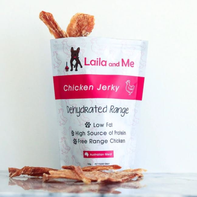 Laila & Me Dehydrated Chicken Jerky - 200g