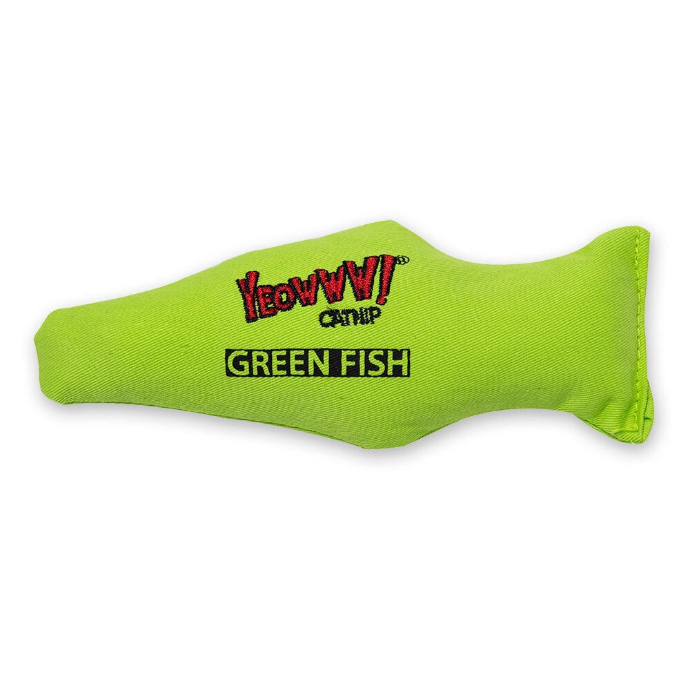 Yeowww! Cat Toys with Pure American Catnip - Fish - Assorted Colours