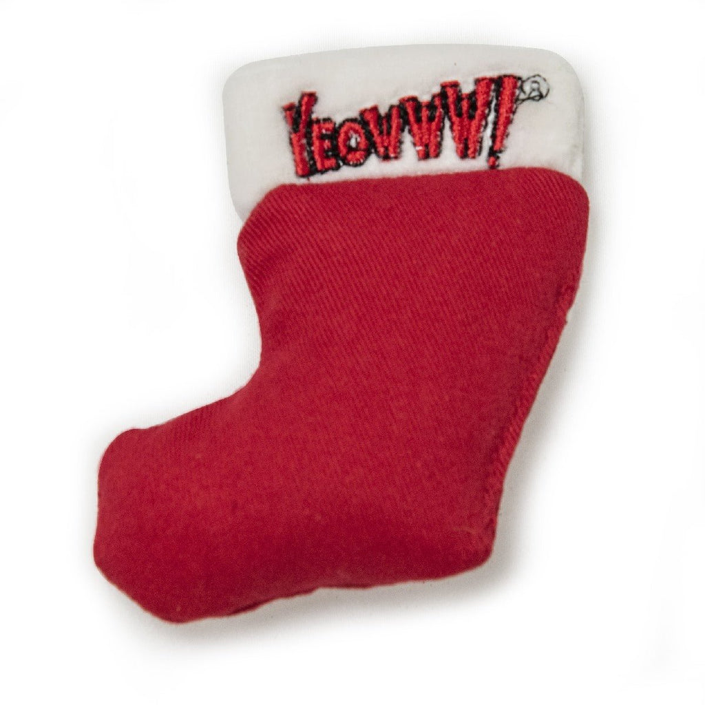 Yeowww Holiday Christmas Stocking Catnip Cat Toy