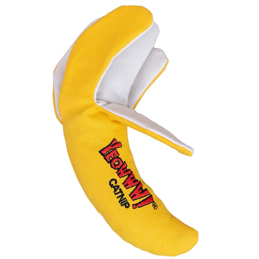 Yeowww! Cat Toys with Pure American Catnip - Peeled banana