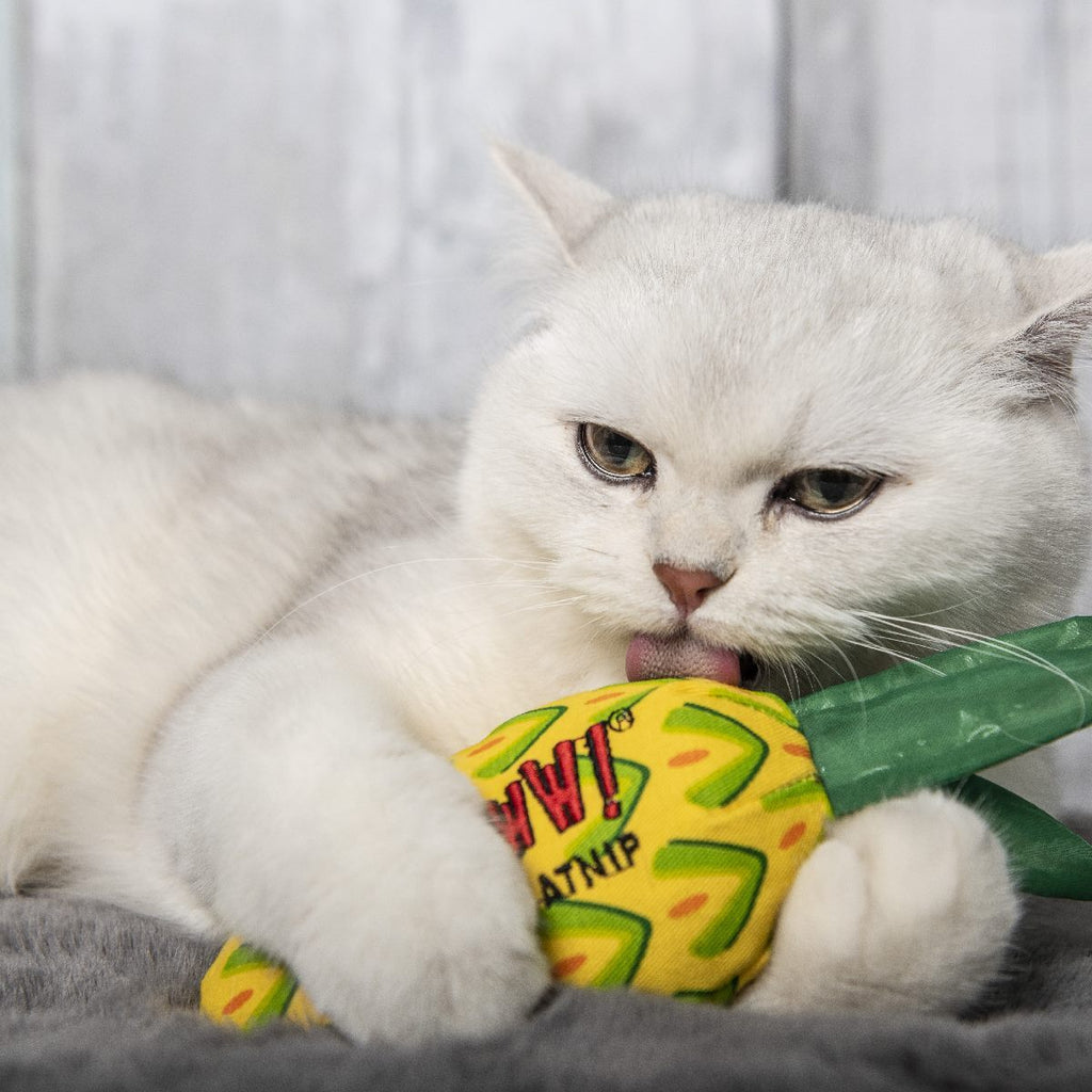 Yeowww! Cat Toys with Pure American Catnip - Pineapple