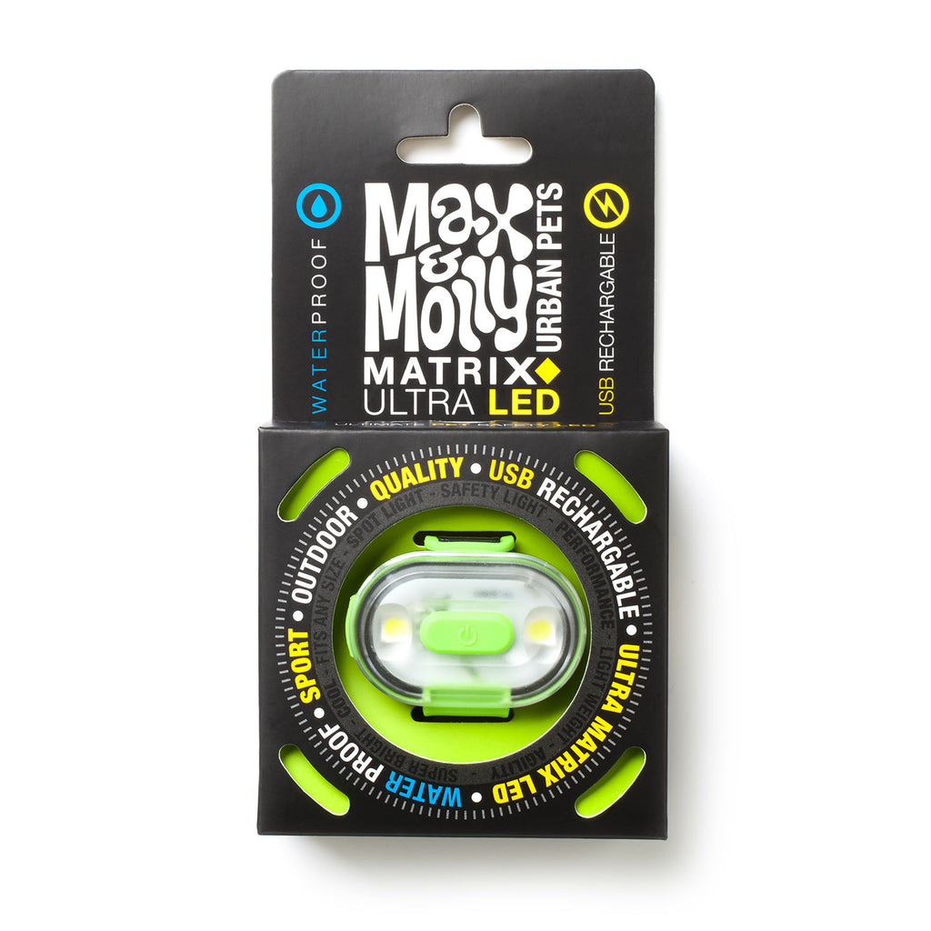 Max & Molly Matrix Ultra LED Harness and Collar Safety light