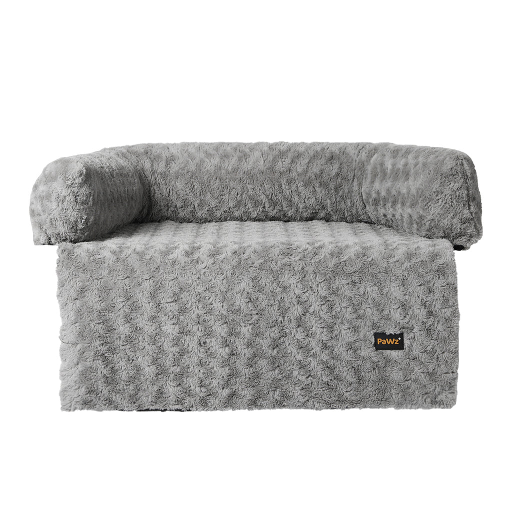PaWz Dog Couch Protector Furniture Cushion - Grey - S