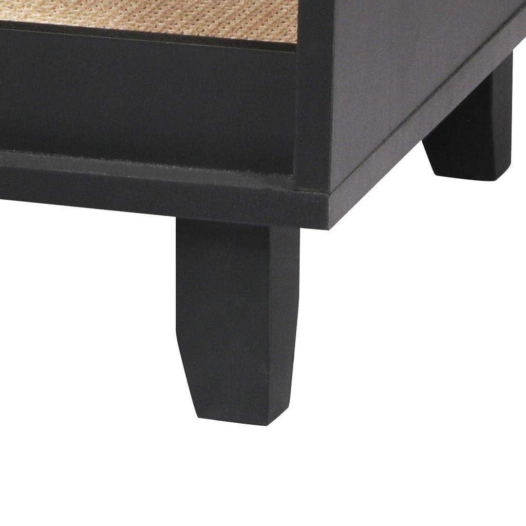 PaWz Enclosed Hooded Cat Litter Box Table - Black