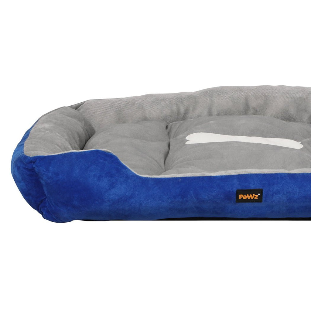 PaWz Pet Bed Mattress Cushion Soft Warm Washable - XXL - Navy