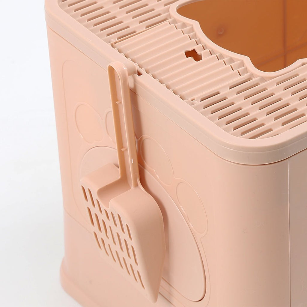 PaWz Foldable Cat Litter Box - Pink