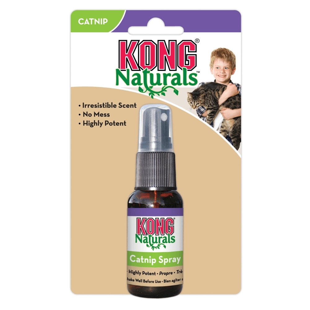 KONG Naturals Catnip Spray - 30mls/3 Units
