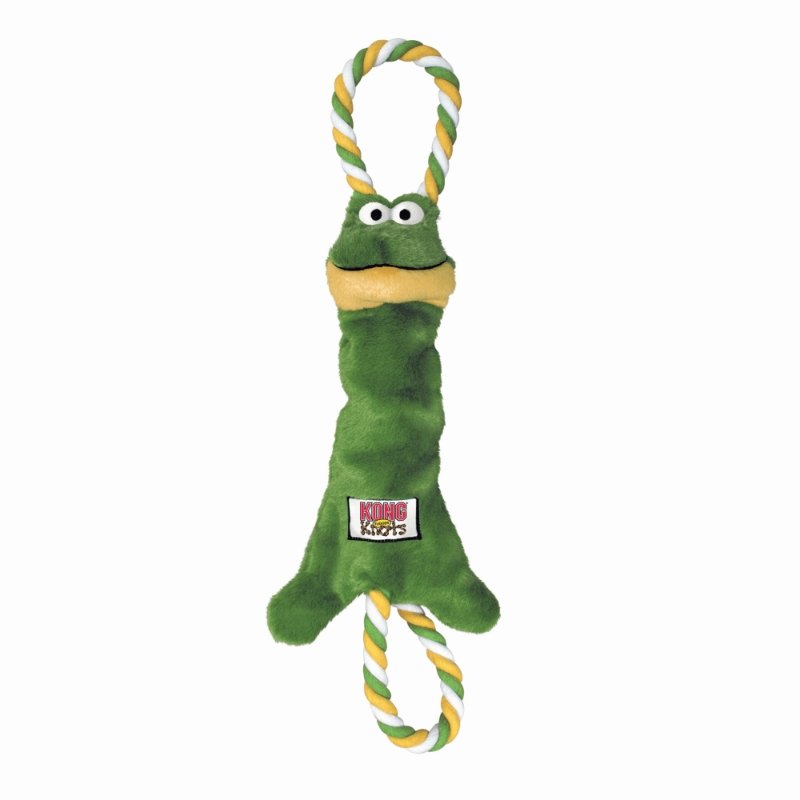 KONG Tugger Knots Frog - 3 Units