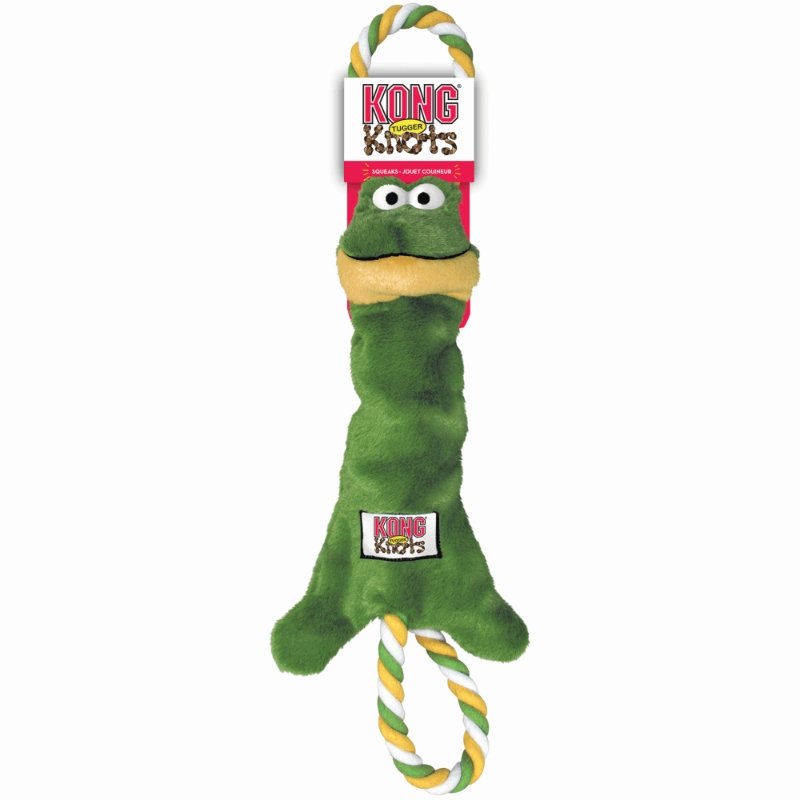 KONG Tugger Knots Frog - 3 Units