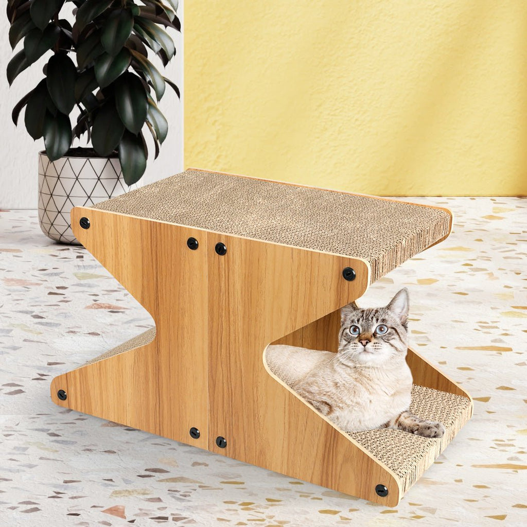PaWz Cat Corrugated Board Lounge Scratcher