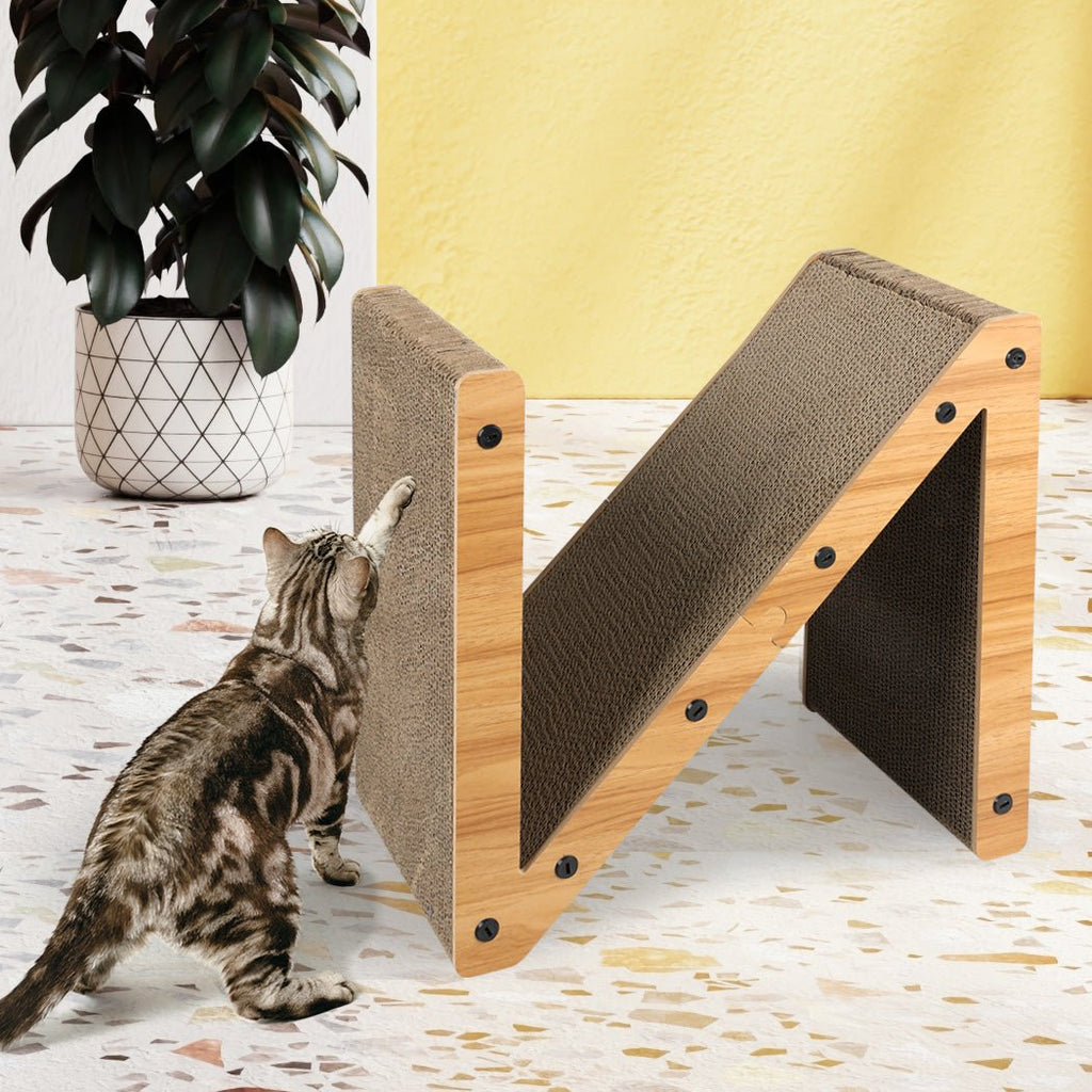 PaWz Cat Corrugated Cardboard Scratcher Post