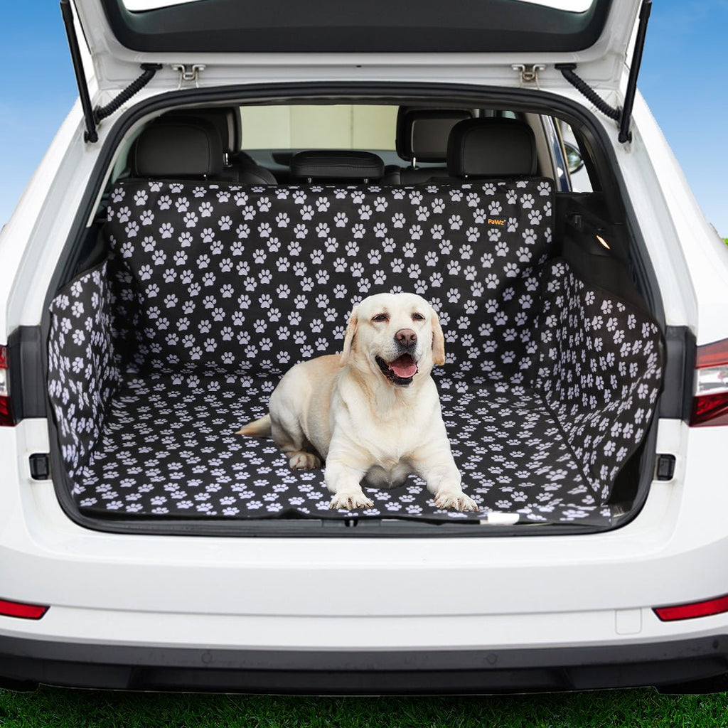 PaWz Pet Back Car Seat Cover - Black - M