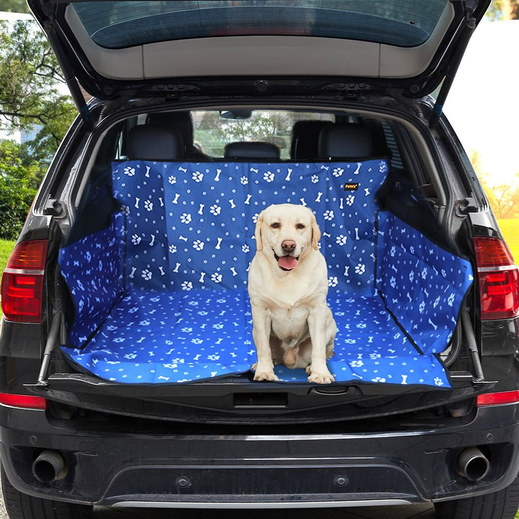 PaWz Pet Back Car Seat Cover - Blue - M