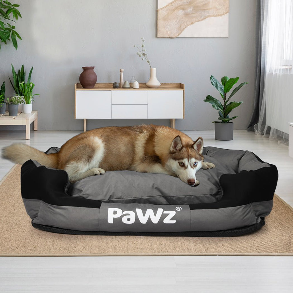 PaWz Waterproof Dog Orthopaedic Calming Bed with Washable Cover - XL