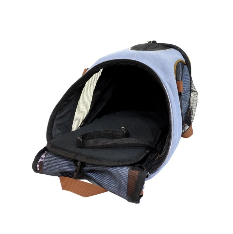 Ibiyaya New Denim Fun Lightweight Pet Backpack