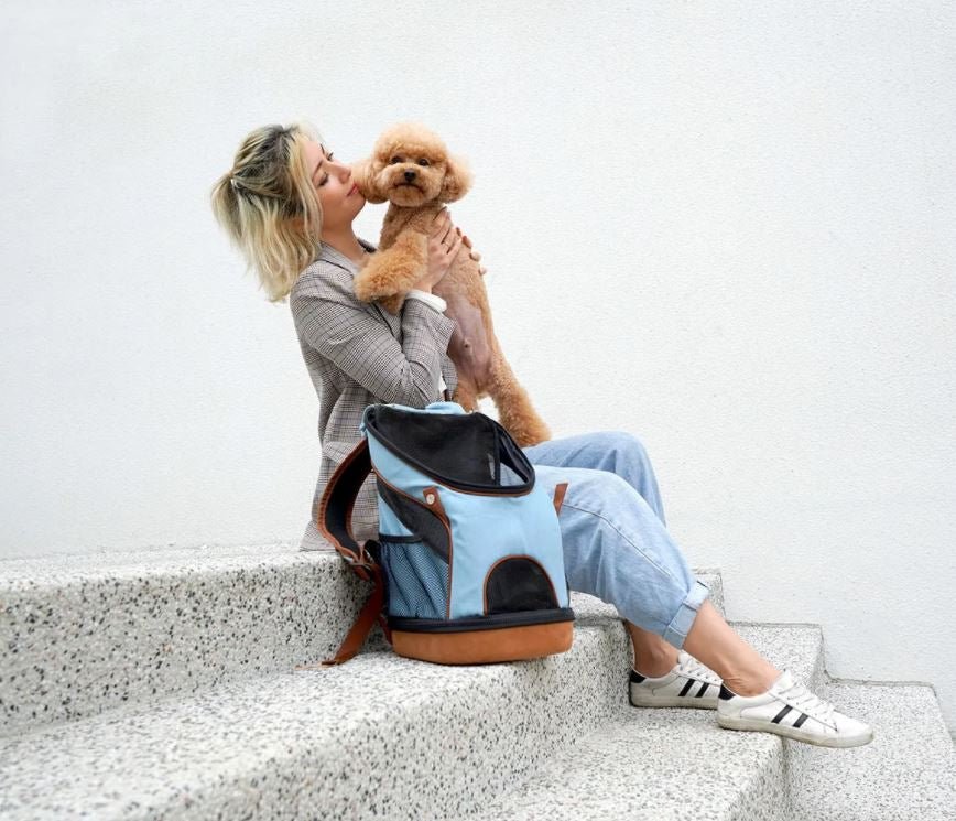 Ibiyaya New Denim Fun Lightweight Pet Backpack