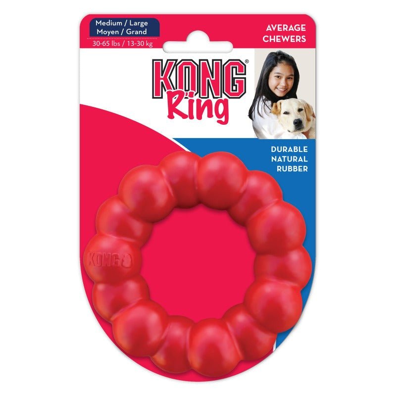 KONG Ring Dog Toy - 3 Units