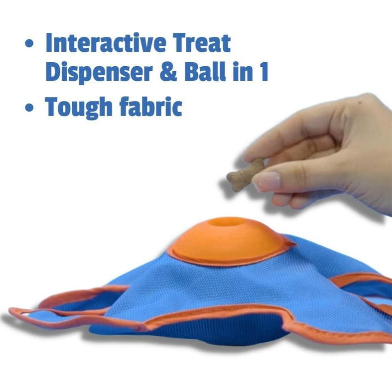 Omega Paw Extreme Treat Ball Treat & Food Dispensing Dog Toy