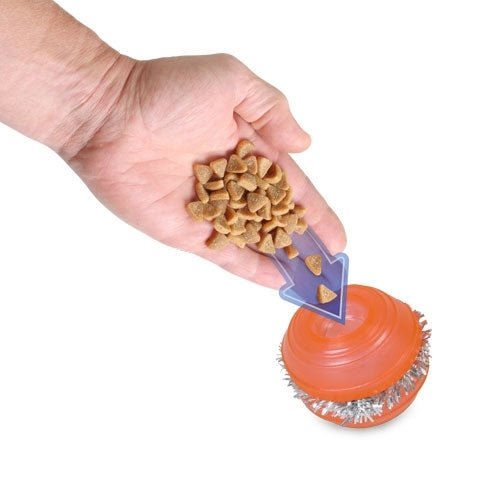 Omega Paw Tricky Treat Ball Treat & Food Dispensing Cat Toy