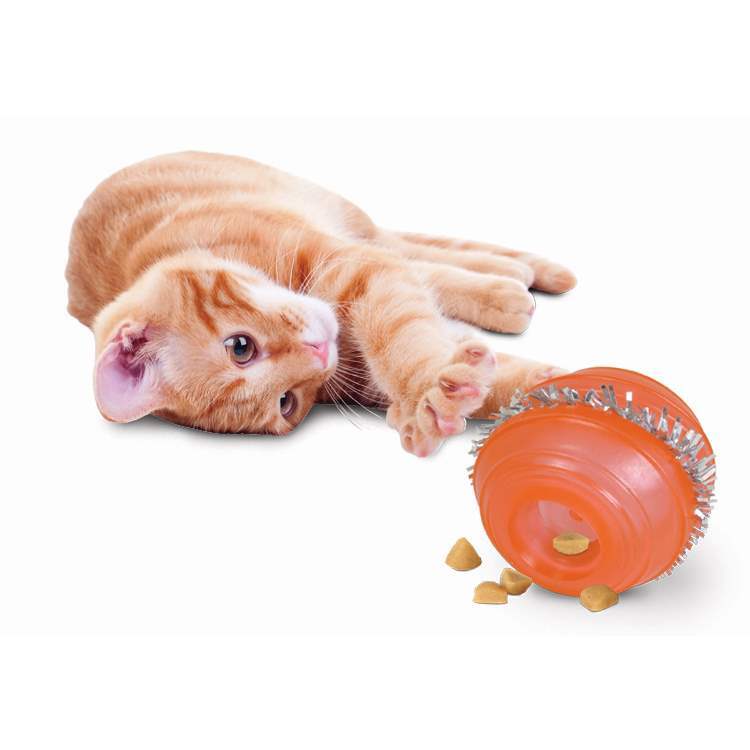 Omega Paw Tricky Treat Ball Treat & Food Dispensing Cat Toy