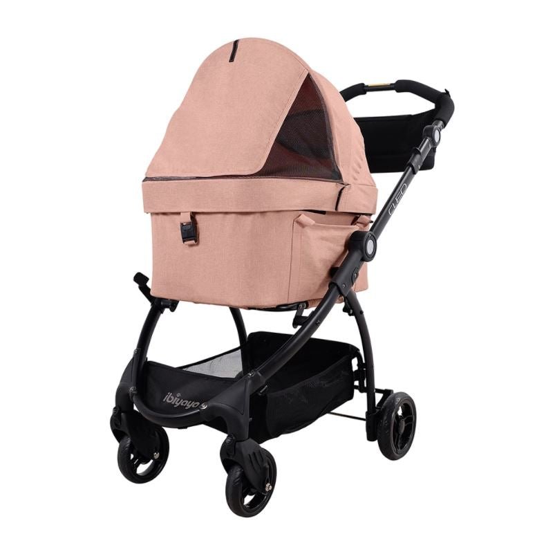 Ibiyaya CLEO Multifunction Pet Stroller & Car Seat Travel System - Coral Pink